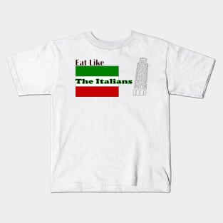 Italian Irish Design Front and Back Designs Kids T-Shirt